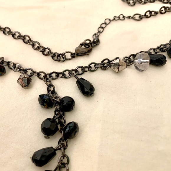 Vintage Chain Necklace with Cut Beads - Picture 7 of 7